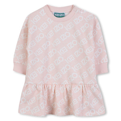 Robe imprimé en molleton KENZO KIDS FILLE