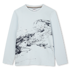 T-shirt &agrave; manches longues, BLEUGLACIER, hi-res