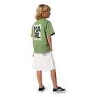 Basket &agrave; lacets KARL LAGERFELD KIDS 
                    GARCON