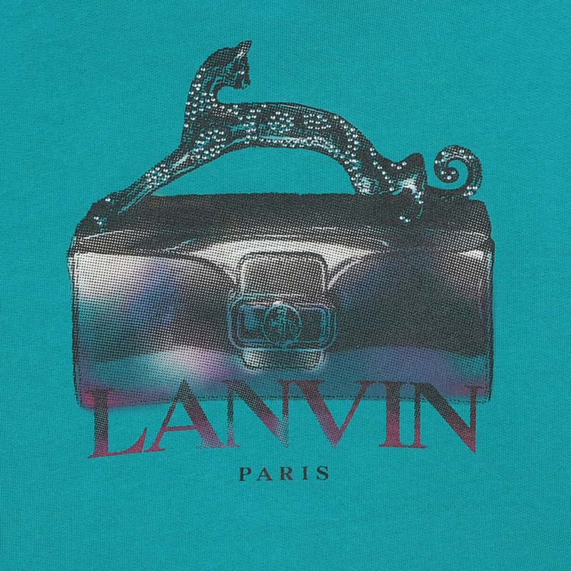 Sweat-shirt avec strass LANVIN 
                    FILLE