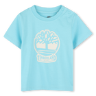 T-shirt &agrave; manches courtes, BLEU HORIZON, hi-res