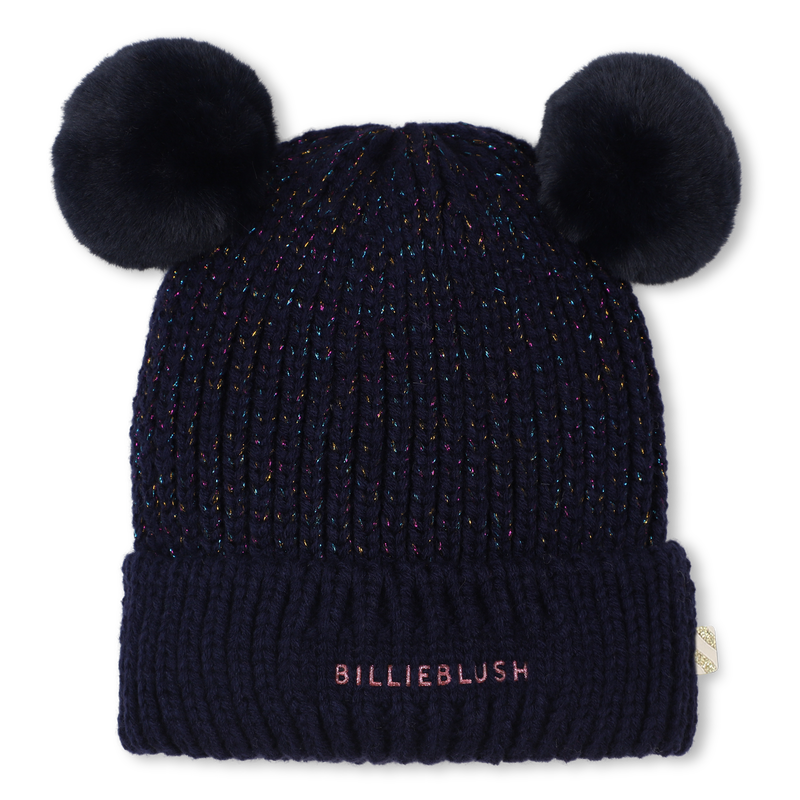 Bonnet à double pompons BILLIEBLUSH 
                    FILLE