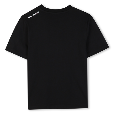 LOT DE 2 T-SHIRTS MANCHES COURTES KARL LAGERFELD KIDS GARCON