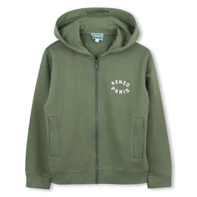 Cardigan de jogging molletonn&eacute; KENZO KIDS GARCON