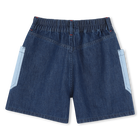Short en jean &agrave; poches KENZO KIDS 
                    FILLE