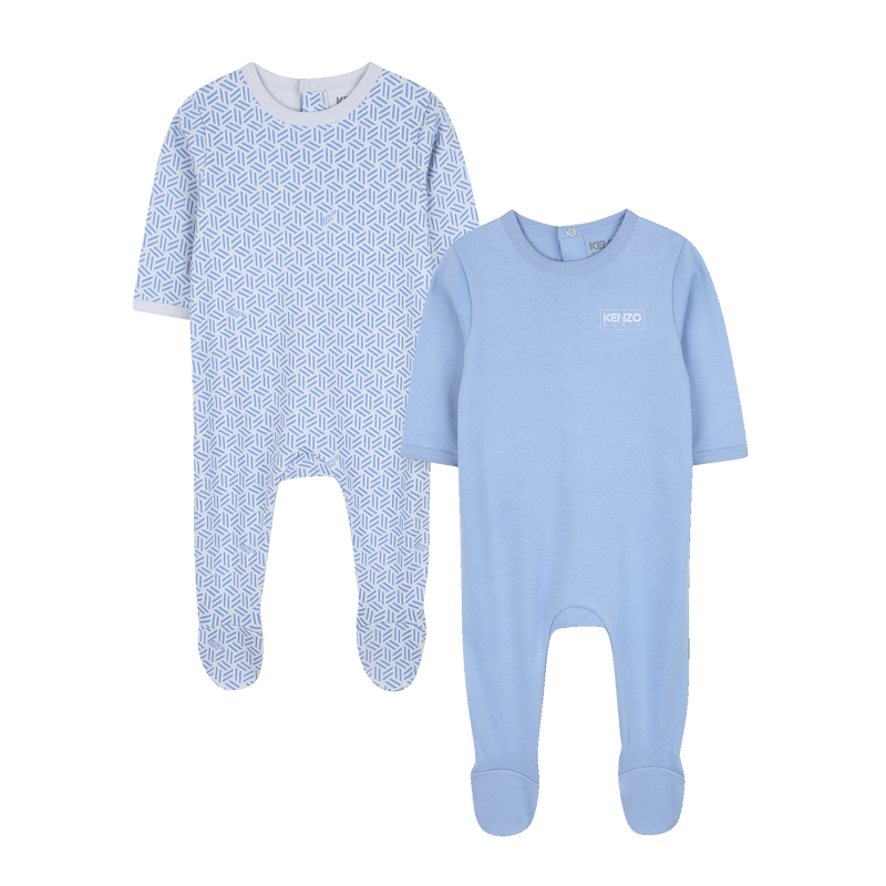 Ensemble deux pyjamas en coton KENZO KIDS 
                    UNISEXE
