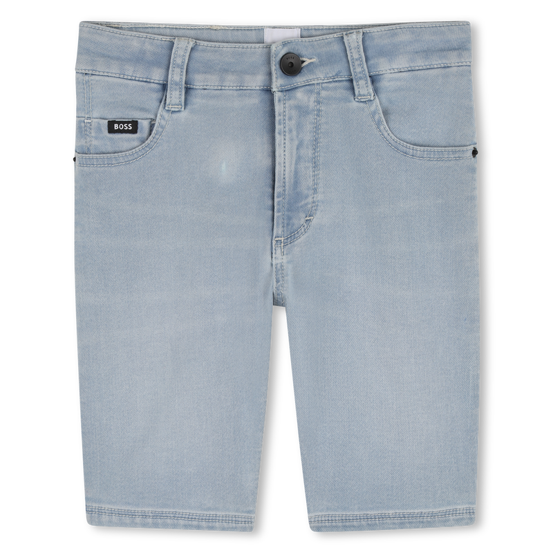 SHORT EN JEAN BOSS 
                        GARCON