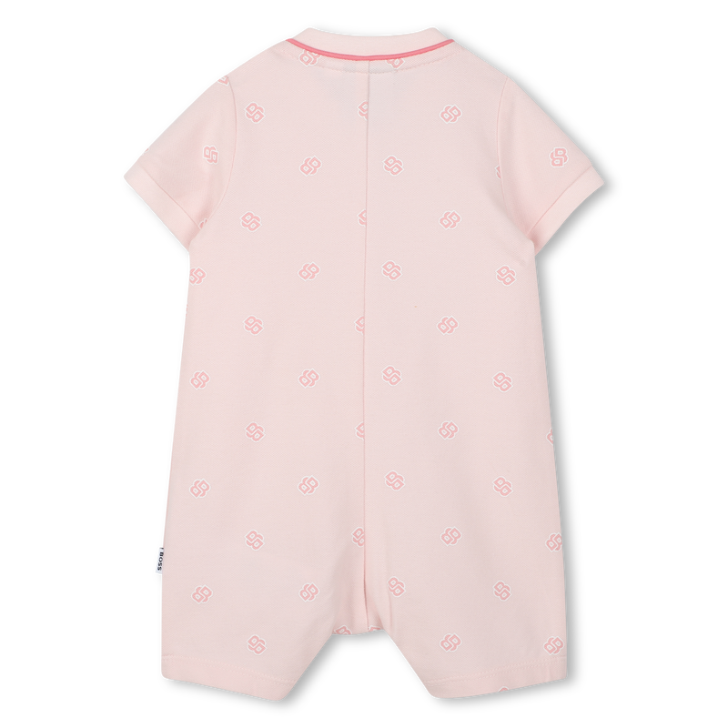 Combinaison-short imprimée BOSS 
                    FILLE