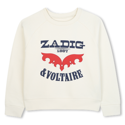 Sweat imprim&eacute; ZADIG & VOLTAIRE FILLE