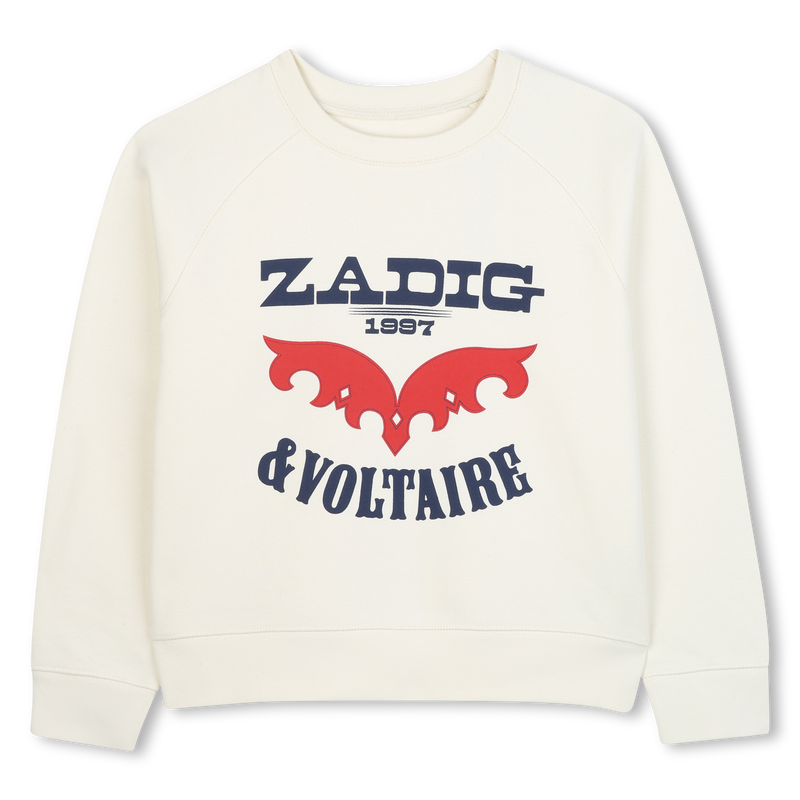 Sweat imprim&eacute; ZADIG & VOLTAIRE 
                        FILLE