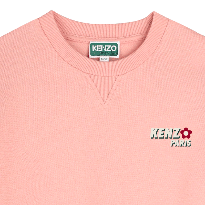 Robe avec poches à l'avant KENZO KIDS 
                    FILLE