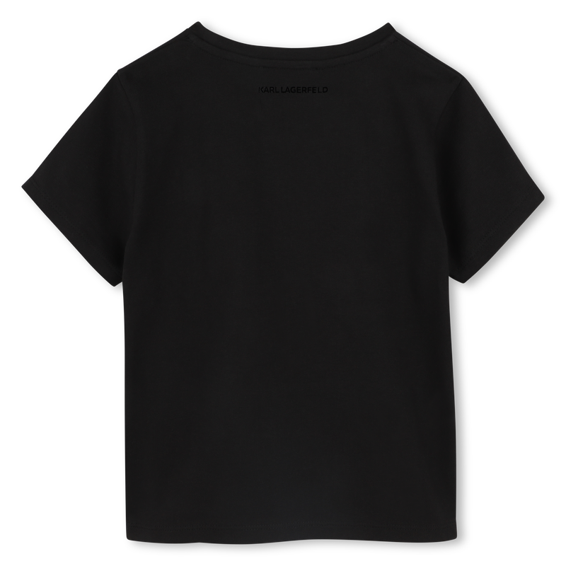 T-shirt avec imprim&eacute;s KARL LAGERFELD KIDS 
                        FILLE