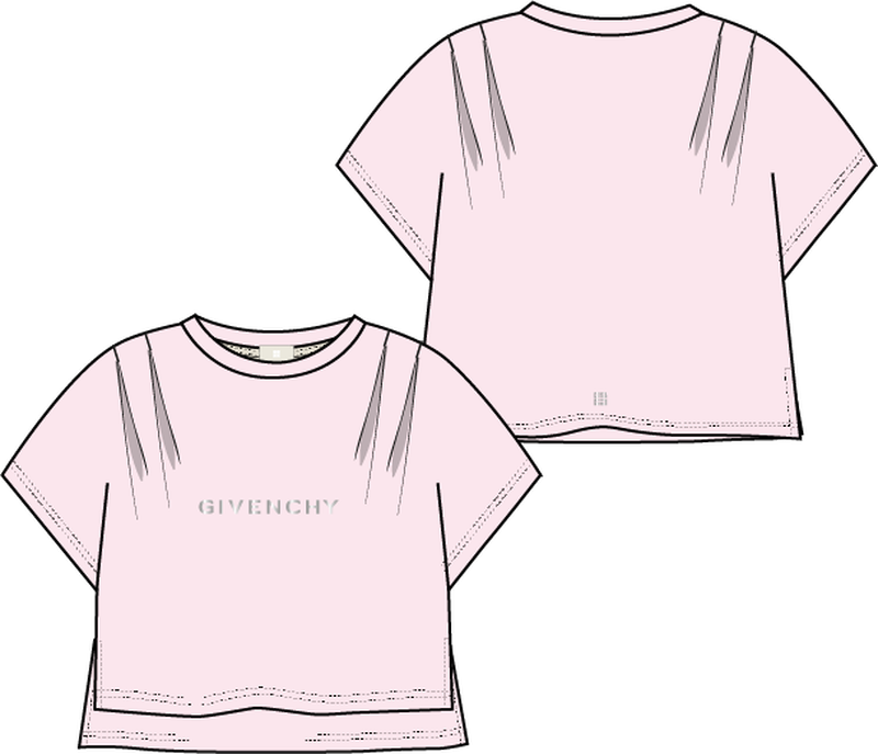T-shirt à manches courtes GIVENCHY 
                    FILLE