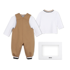 Ensemble salopette et tee-shirt BOSS 
                    GARCON