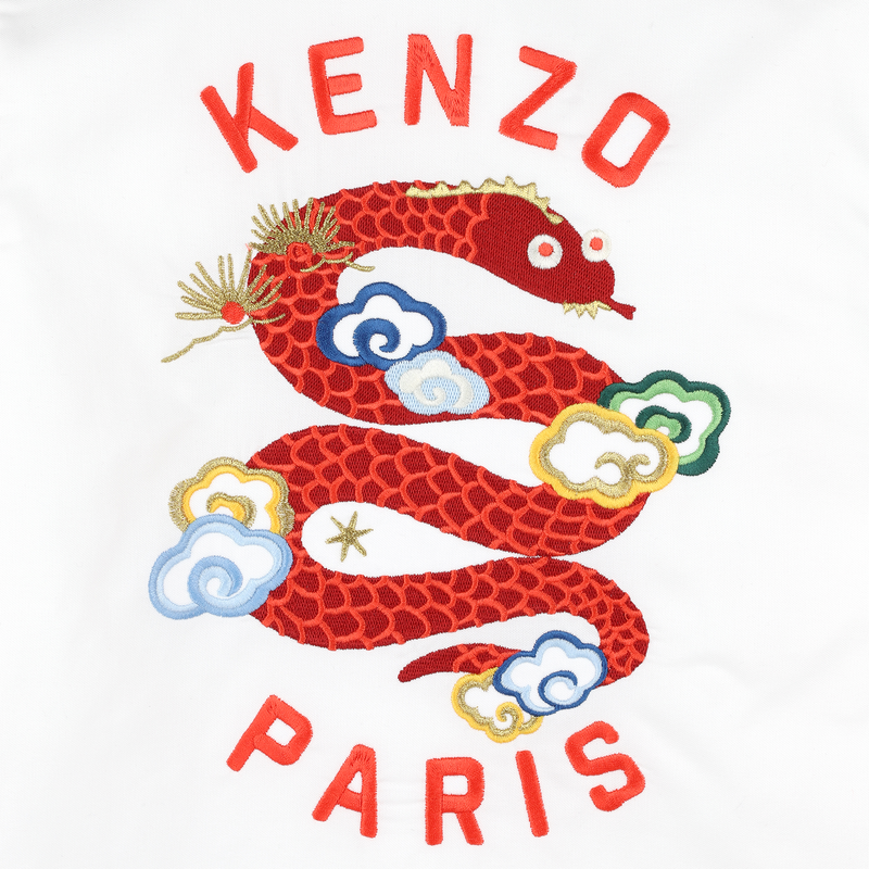 Chemise en coton avec broderie KENZO KIDS 
                    GARCON
