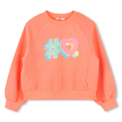 Sweat-shirt teinté en molleton BILLIEBLUSH FILLE