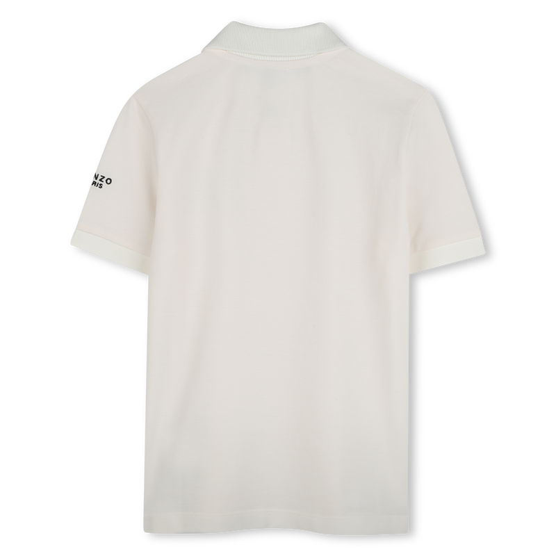 Polo manches courtes coton KENZO KIDS 
                    UNISEXE