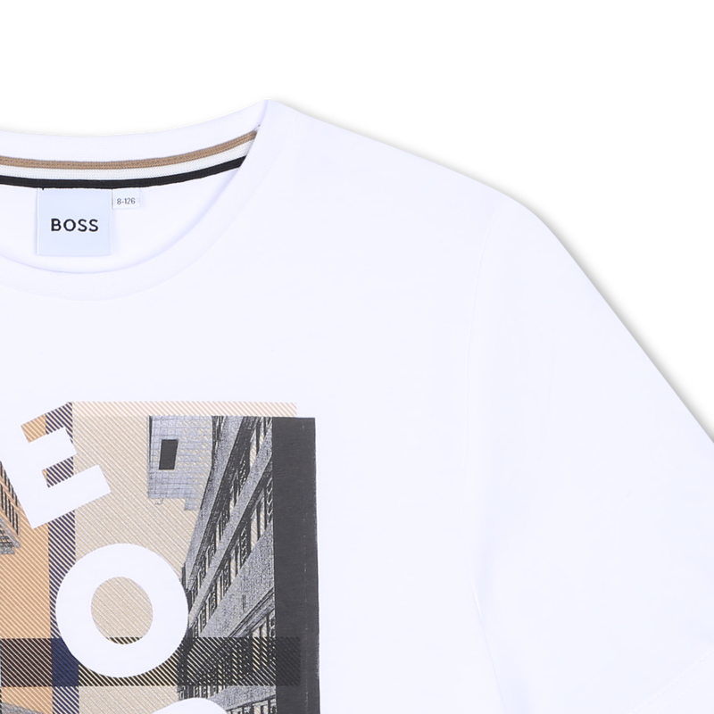 T-shirt &agrave; manches courtes BOSS 
                        GARCON