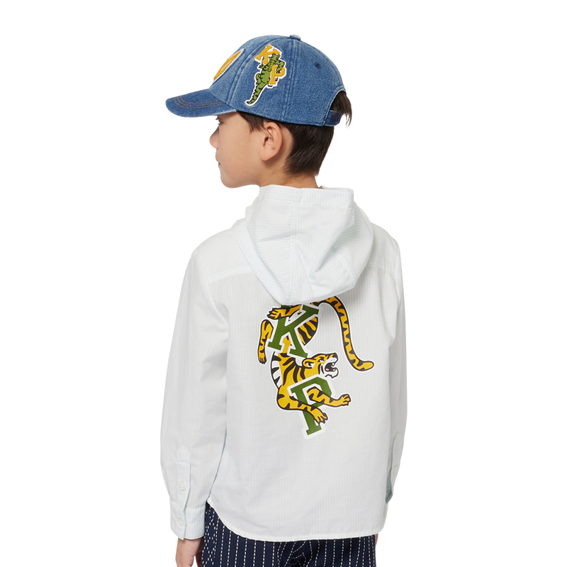 Chemise en coton à capuche KENZO KIDS 
                    GARCON