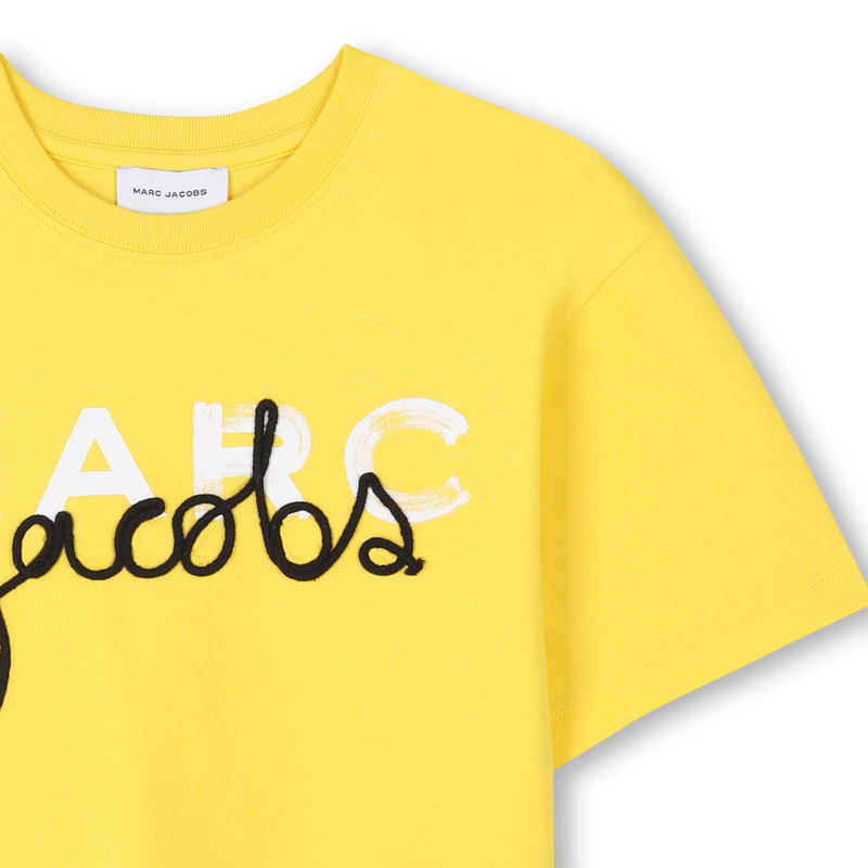 T-shirt à col rond en coton THE MARC JACOBS 
                    GARCON