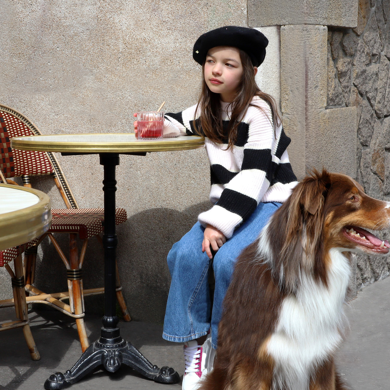 Pantalon en denim SONIA RYKIEL 
                    FILLE