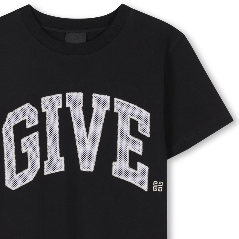 T-shirt brodé manches courtes GIVENCHY 
                    GARCON