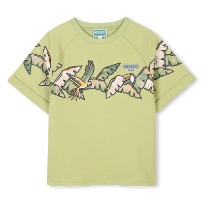 T-shirt en molleton l&eacute;ger KENZO KIDS GARCON