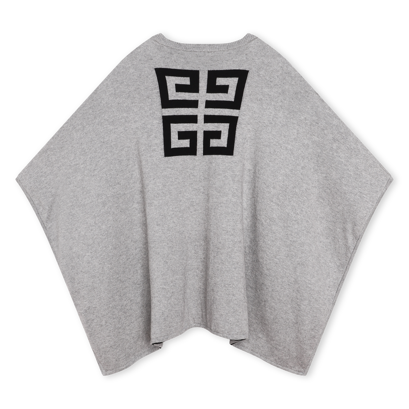Cape réversible en tricot GIVENCHY 
                    FILLE
