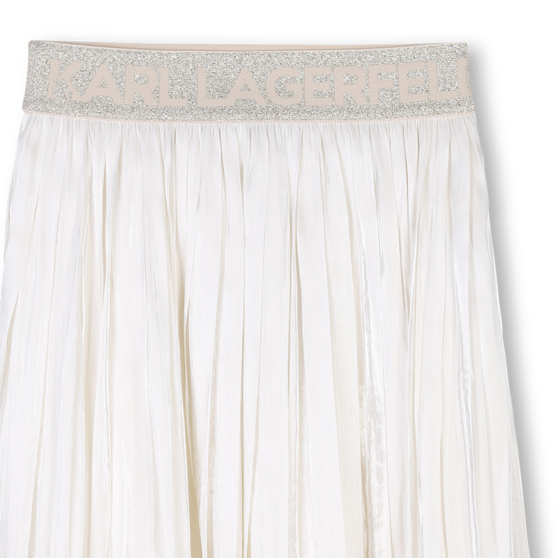 Jupe plissée en voile KARL LAGERFELD KIDS 
                    FILLE