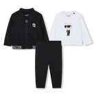 Ensemble trois pi&egrave;ces KARL LAGERFELD KIDS 
                    GARCON
