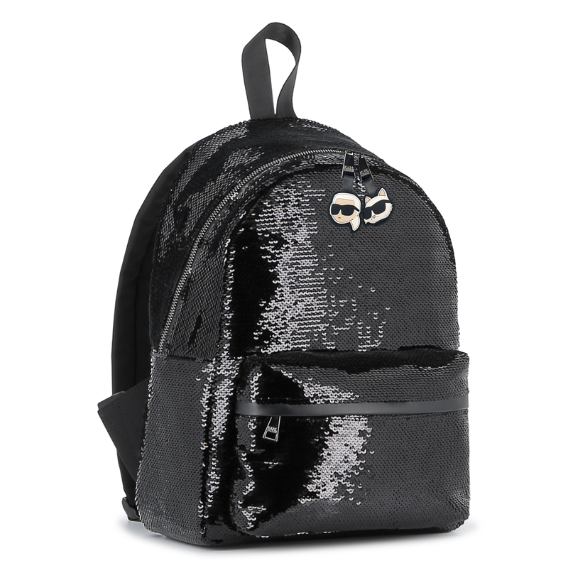 Sac à dos orné de sequins brillants KARL LAGERFELD KIDS 
                    FILLE