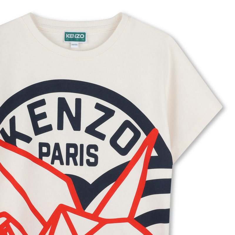 T-shirt manches courtes coton KENZO KIDS 
                        UNISEXE
