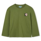 T-shirt &agrave; manches longues KENZO KIDS 
                    FILLE