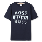 T-shirt &agrave; manches courtes, BLEU CARGO, hi-res