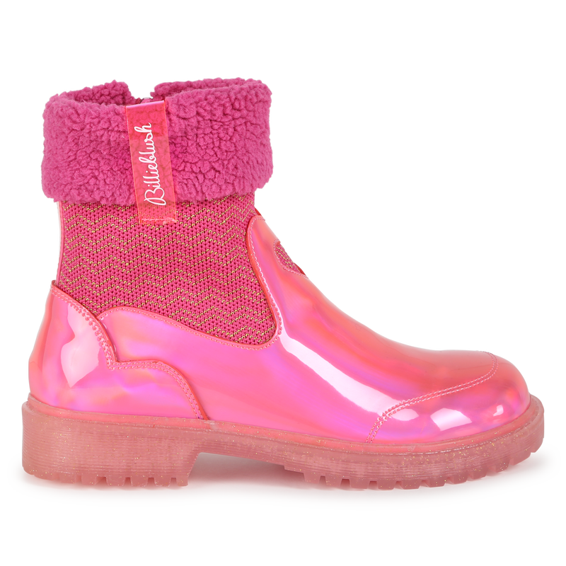 Bottines avec col en polaire duveteuse BILLIEBLUSH 
                    FILLE