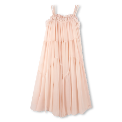 Robe longue &agrave; bretelles CHLOE FILLE