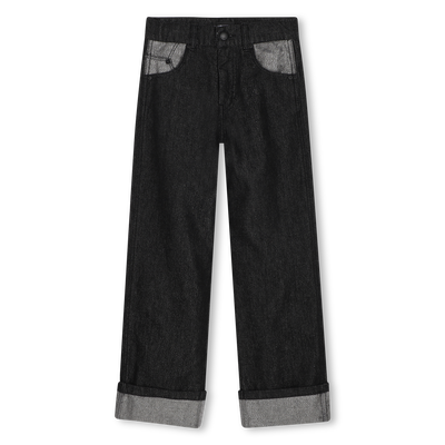 Pantalon en denim KARL LAGERFELD KIDS FILLE