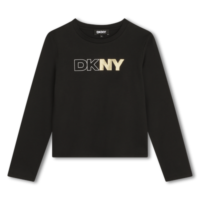 T-shirt &agrave; manches longues DKNY FILLE
