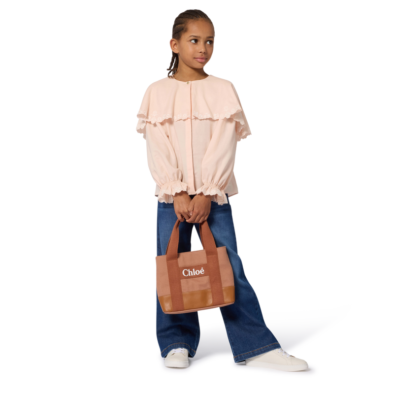 Sac bandouli&egrave;re &agrave; carreaux CHLOE 
                        FILLE