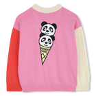 Gilet en maille col v KENZO KIDS 
                    FILLE