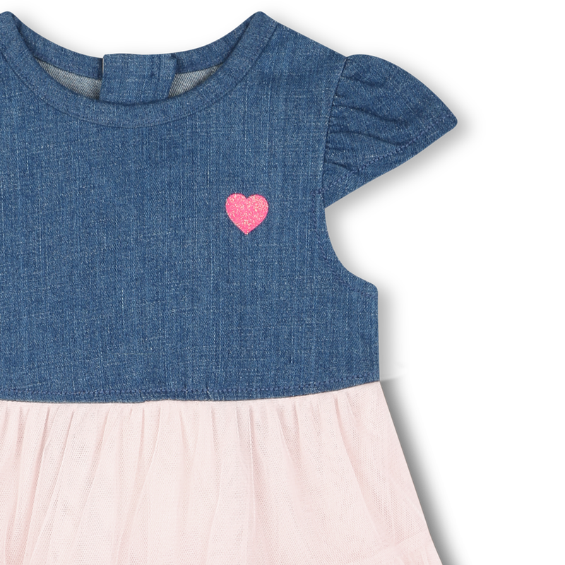 Robe bimatière avec volants BILLIEBLUSH 
                    FILLE