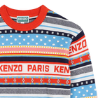 Robe en tricot jacquard KENZO KIDS 
                    FILLE