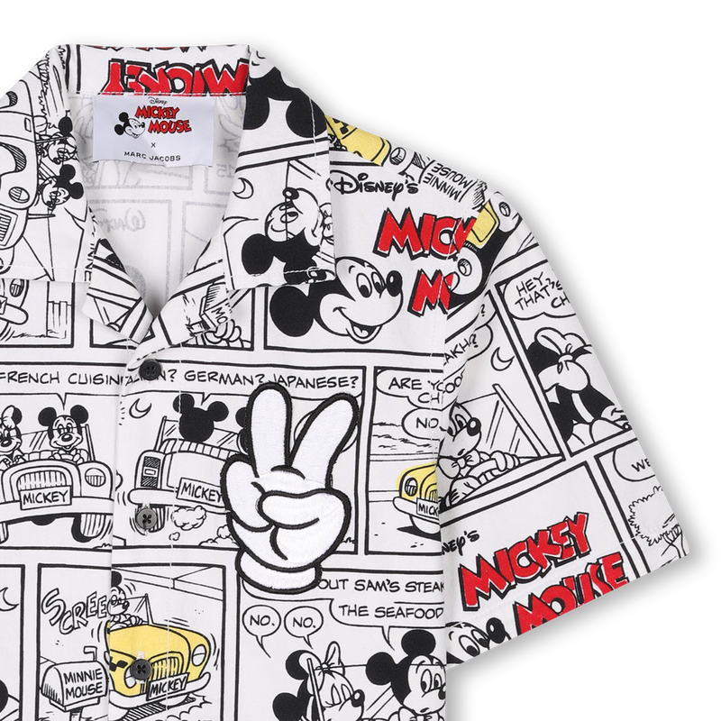 Chemise manches courtes coton THE MARC JACOBS 
                    GARCON