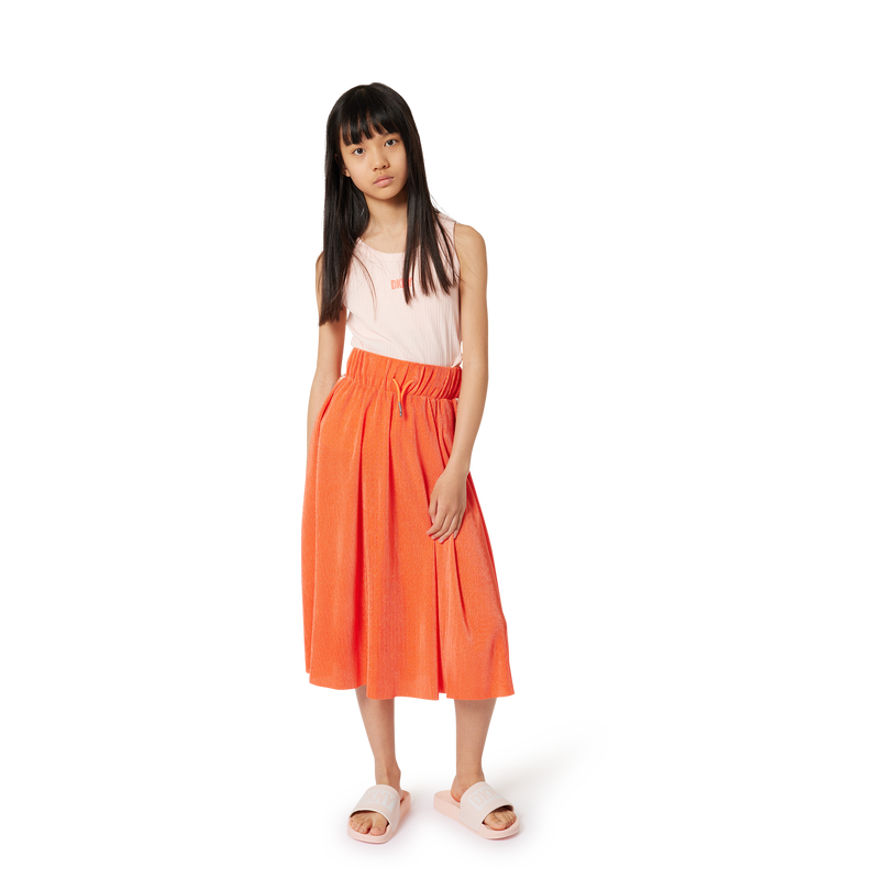 Jupe midi plissée DKNY 
                    FILLE