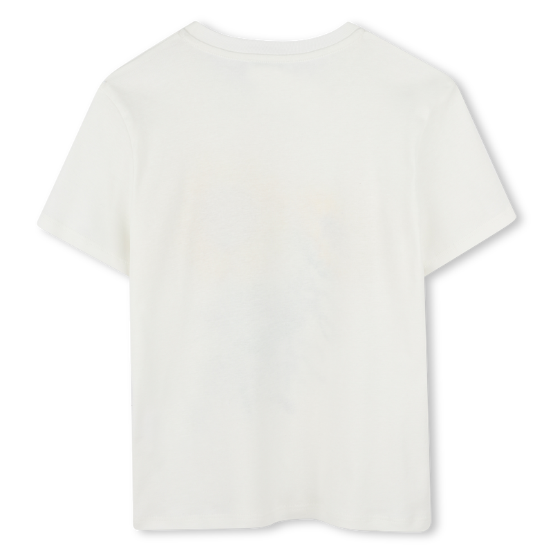 T-shirt avec imprim&eacute; tournesol KENZO KIDS 
                        UNISEXE