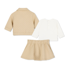 Ensemble cardigan, tee-shirt et jupe MICHAEL KORS 
                    FILLE