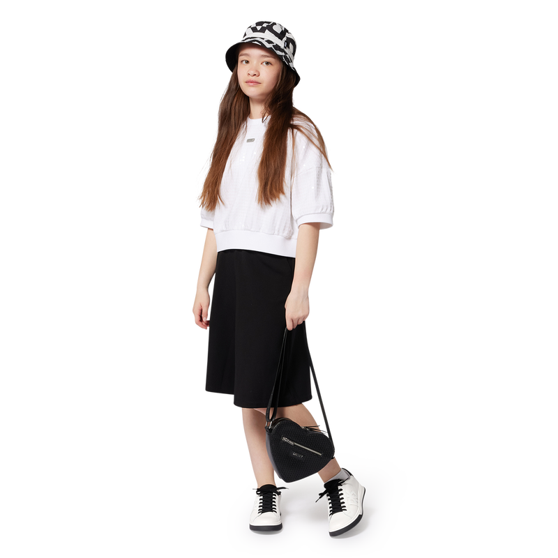 Baskets lacées en cuir DKNY 
                    UNISEXE