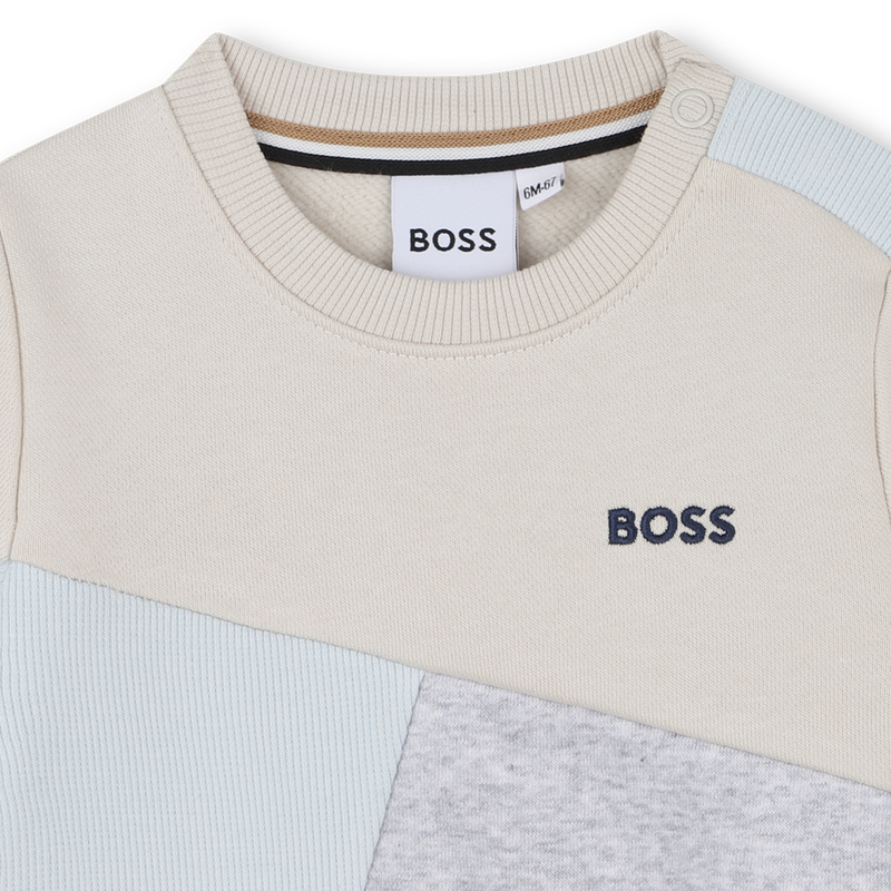 Sweat col rond BOSS 
                    GARCON