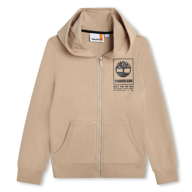 Sweat-shirt zippé à capuche TIMBERLAND 
                    GARCON