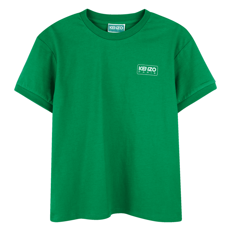 T-shirt coton manches courtes KENZO KIDS 
                    GARCON
